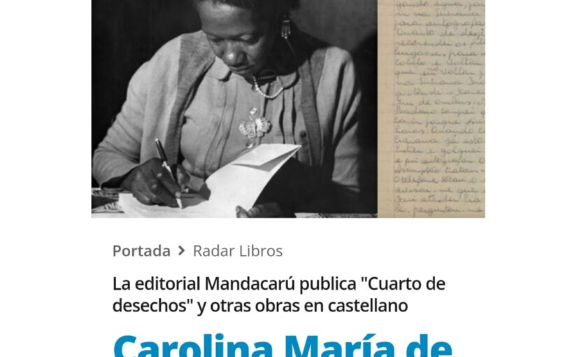 Carolina Maria de Jesus_Radar Libros